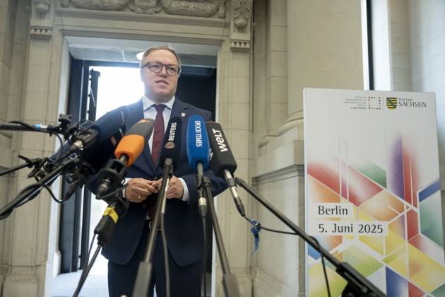 Mario Voigt, Ministerpräsident, Thüringen, CDU Ministerpräsidentenkonferenz, Bundesrat, MPK, Mario Voigt, Ministerpräsident, Thüringen, CDU Berlin Berlin GER