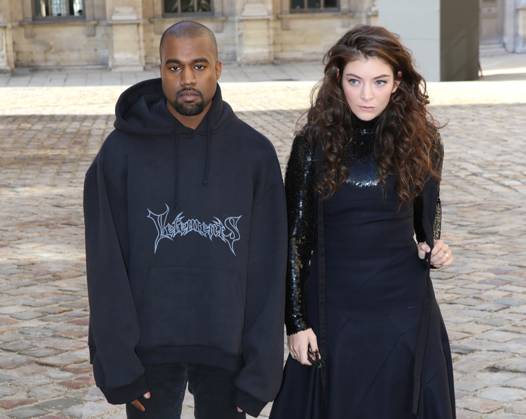 Kanye West et la chanteuse Lorde - People au défilé de mode Christian Dior , collection prêt-à-porter automne-hiver 2015 2016, à Paris. Le 6 mars 2015 People at Christian Dior fashion show F W ready-to-wear 2015 2016 in Paris. On march 6th 2015 Paris France Copyright: xAgencex xBestimagexAgencex xBestimagex