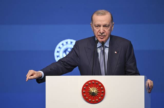 Turkish President Erdogan attends the International Family Forum ISTANBUL, TURKIYE - MAY 23: Turkish President Recep Tayyip Erdogan makes a speech during the International Family Forum in Istanbul, Turkiye on May 23, 2025. Istanbul Turkey. Editorial use only. Please get in touch for any other usage.  Copyright: x2025xAnadoluxOÄüuzxYeterx