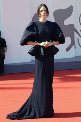 Stacy Martin bei der Premiere des Kinofilms The Testament of Ann Lee auf der Biennale di Venezia 2025 82. Internationale Filmfestspiele von Venedig im Palazzo del Cinema. Venedig, 01.09.2025