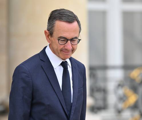 French government weekly cabinet meeting PARIS, FRANCE - SEPTEMBER 3: French Minister of the Interior Bruno Retailleau leaves following the weekly cabinet meeting at the Elysee Palace in Paris, France on September 3, 2025. Mustafa Yalcin Anadolu Paris France. Editorial use only. Please get in touch for any other usage. Copyright: x2025xAnadoluxMustafaxYalcinx
