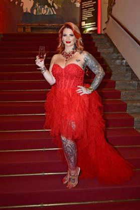 Lyn Künstner bei der 17. Hope Gala 2025 im Schauspielhaus. Dresden, 27.09.2025