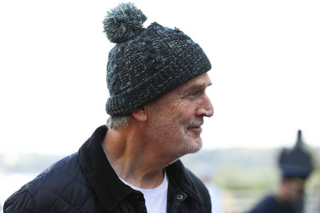 October 2, 2025, Dinard, Bretagne, France: Jury president RUPERT EVERETT arrives a day ahead of the Opening of the Dinard Festival of British & Irish Film in Dinard, France Dinard France - ZUMAc179 20251002_zep_c179_005 Copyright: xMickaelxChavetx