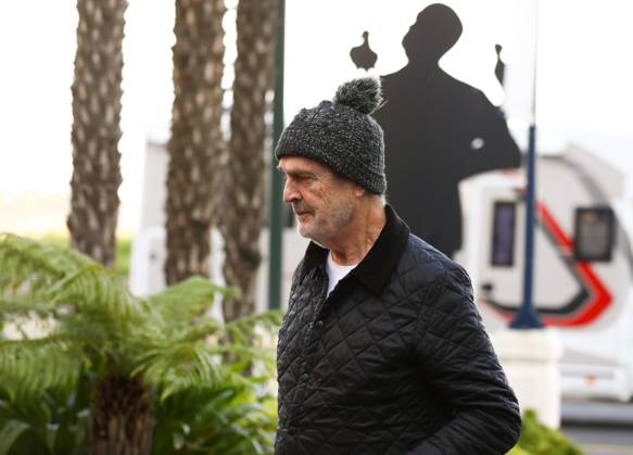 October 2, 2025, Dinard, Bretagne, France: Jury president RUPERT EVERETT arrives a day ahead of the Opening of the Dinard Festival of British & Irish Film in Dinard, France Dinard France - ZUMAc179 20251002_zep_c179_007 Copyright: xMickaelxChavetx
