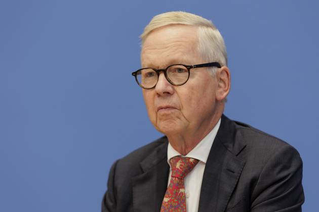 Lutz Goebel, Vorsitzender des Nationalen Normenkontrollrats (NKR), aufgenommen im Rahmen der Bundespressekonferenz zum Thema Jahresbericht des Nationalen Normenkontrollrat zum Buerokratieabbau in Berlin, 02.10.2025. Berlin Deutschland Copyright: xKiraxHofmannx