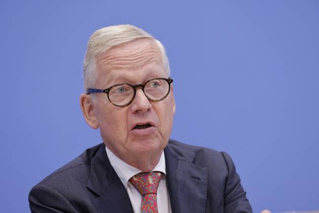Lutz Goebel, Vorsitzender des Nationalen Normenkontrollrats, Deutschland, Berlin, Bundespressekonferenz, Thema: Jahresbericht des Nationalen Normenkontrollrat zum Bürokratieabbau
