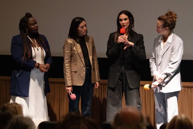 48th Mill Valley Film Festival - Special Screening Charliebird Shaki Alliu, Maria Peyramaure, Samantha Smart, Libby Ewing and Bri anna Moore attend the screening of Charliebird during the 48th Mill Valley Film Festival at the Christopher B. Smith Rafael Film Center on October 04, 2025 in San Rafael, California. San Rafael San Rafael Film Center California USA Copyright: xPicturexHappy imageSPACEx