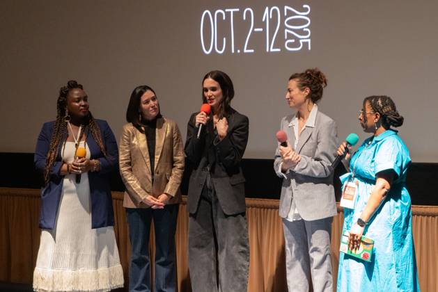 48th Mill Valley Film Festival - Special Screening Charliebird Shaki Alliu, Maria Peyramaure, Samantha Smart, Libby Ewing and Bri anna Moore attend the screening of Charliebird during the 48th Mill Valley Film Festival at the Christopher B. Smith Rafael Film Center on October 04, 2025 in San Rafael, California. San Rafael San Rafael Film Center California USA Copyright: xPicturexHappy imageSPACEx