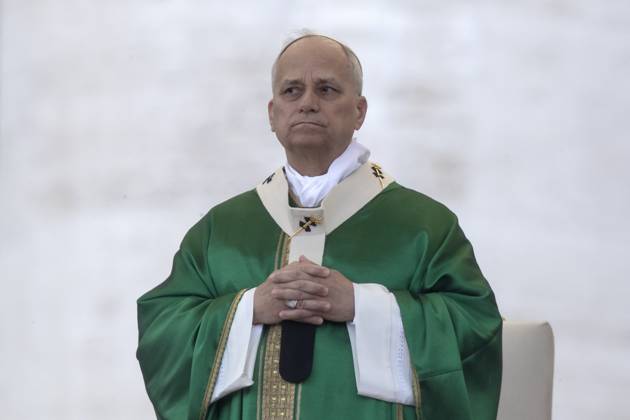 October 5, 2025, Vatican City, Vatican: Pope Leo XIV presides over a Mass for the Jubilee of the Missions and of Migrants in St. Peter s square at the Vatican Vatican City Vatican - ZUMAs197 20251005_aaa_s197_579 Copyright: xMariaxGraziaxPicciarellax