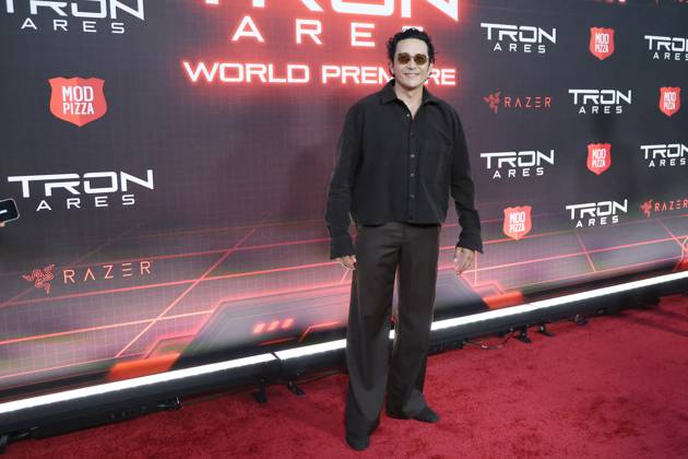 October 6, 2025, Los Angeles, California, USA: Gabriel Luna at the World Premiere of Tron Ares at the TCL Chinese Theatre IMAX Los Angeles USA - ZUMAg107 20251006_zep_g107_167 Copyright: xNinaxPrommerx