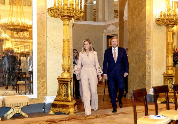 09-10-2025 Palace Queen Maxima, with King Willem-Alexander, attended the 2025 Appeltjes van Oranje (Apples of Orange) awards at palace Noordeinde in The Hague. Â Copyright: xPPEx
