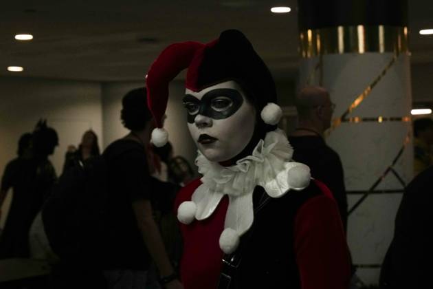 October 10, 2025, New York, New York, USA: An attendee in cosplay at the New York Comic Con at the Jacob K. Javits Convention Center on October 10, 2025 in New York. New York USA - ZUMAb148 20251010_zap_b148_005 Copyright: xBryanxSmithx