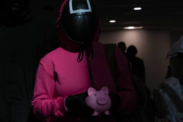 October 10, 2025, New York, New York, USA: A man in cosplay at the New York Comic Con at the Jacob K. Javits Convention Center on October 10, 2025 in New York. New York USA - ZUMAb148 20251010_zap_b148_022 Copyright: xBryanxSmithx