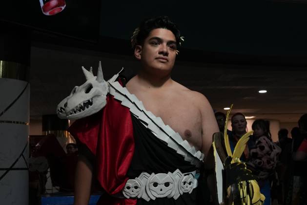 October 10, 2025, New York, New York, USA: A man in cosplay at the New York Comic Con at the Jacob K. Javits Convention Center on October 10, 2025 in New York. New York USA - ZUMAb148 20251010_zap_b148_030 Copyright: xBryanxSmithx