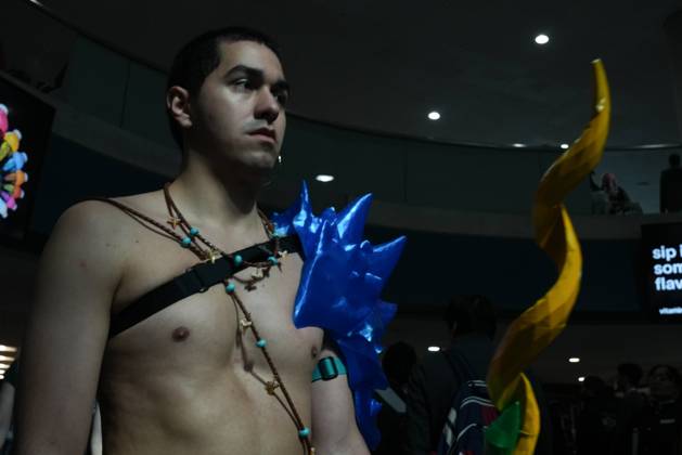 October 10, 2025, New York, New York, USA: An attendee in cosplay at the New York Comic Con at the Jacob K. Javits Convention Center on October 10, 2025 in New York. New York USA - ZUMAb148 20251010_zap_b148_044 Copyright: xBryanxSmithx