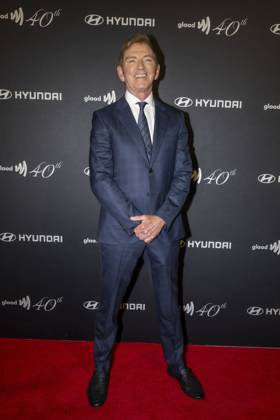 October 10, 2025, New York, New York, United States: Michael Patrick King attends GLAAD s 40th Anniversary Gala at Cipriani 25 Broadway in New York City. New York United States - ZUMAs197 20251010_aaa_s197_557 Copyright: xRonxAdarx
