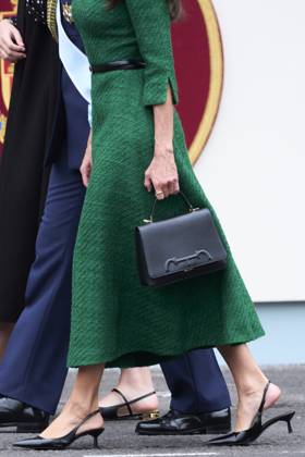 12-10-2025 Madrid Princess Sofia and Queen Letizia attend the tribute ceremony to the national flag and the military parade during the National Day, Dia de la Hispanidad, at Plaza de Canovas del Castillo in Madrid. No Spain  Copyright: xPPEx