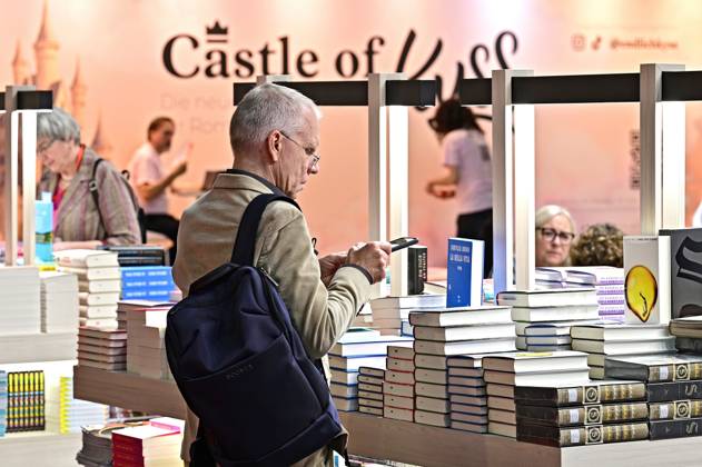 Frankfurter Buchmesse 2025. Besucher der Frankfurter Buchmesse am 15.10.2025. 20251015MWI090830