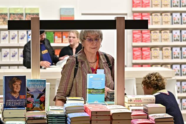 Frankfurter Buchmesse 2025. Besucher der Frankfurter Buchmesse am 15.10.2025. 20251015MWI090831