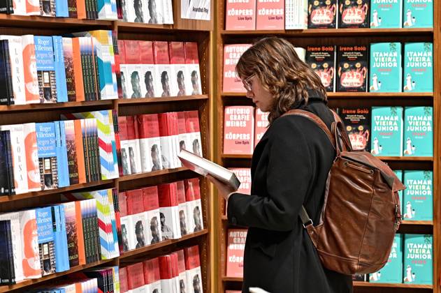 Frankfurter Buchmesse 2025. Besucher der Frankfurter Buchmesse am 15.10.2025. 20251015MWI090834