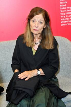Frankfurter Buchmesse 2025. Schriftstellerin Ursula Krechel am 15.10.2025 auf der Frankfurter Buchmesse. 20251015MWI091787