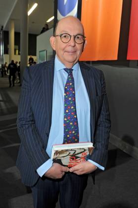 Frankfurter Buchmesse 2025. Literaturkritiker Denis Scheck am 16.10.2025 auf der Frankfurter Buchmesse. 20251016MWI091818