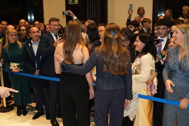Spanish King Felipe VI and Queen Letizia with Princess Leonor de Borbon and Sofia de Borbon during the celebration of the 33th edition of the concert of the Princess of Asturias Awards 2025 in Oviedo, on Thursday 23 October 2025. Cordon Press