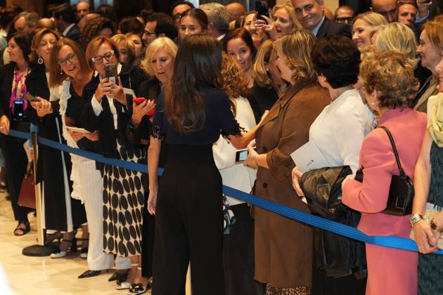 Spanish King Felipe VI and Queen Letizia with Princess Leonor de Borbon and Sofia de Borbon during the celebration of the 33th edition of the concert of the Princess of Asturias Awards 2025 in Oviedo, on Thursday 23 October 2025. Cordon Press