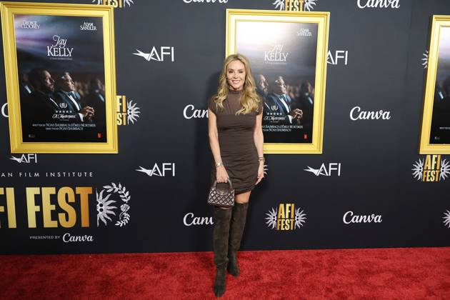 October 23, 2025, Los Angeles, California, USA: Sandra Silverman at the AFI FEST 2025 Jay Kelly Premiere at the TCL Chinese Theatre IMAX Los Angeles USA - ZUMAg107 20251023_zep_g107_071 Copyright: xNinaxPrommerx