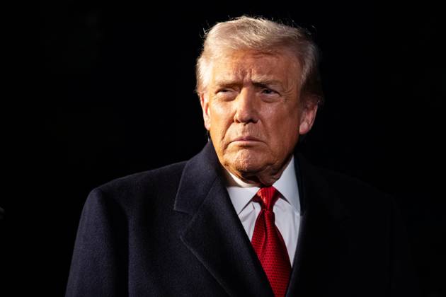 President Donald Trump speaks with reporters as he departs for a trip to Asia on the South Lawn of the White House in Washington, DC on Friday, October 24, 2025. Trump is expected to meet with Chinese President Xi Jinping to discuss a trade deal, Prime Minister of Malaysia Anwar bin Ibrahim, Japan s new prime minister Sanae Takaichi and several other Asian leaders at the Association of Southeast Asian Nations (ASEAN). WASP20251024105 FrancisxChung