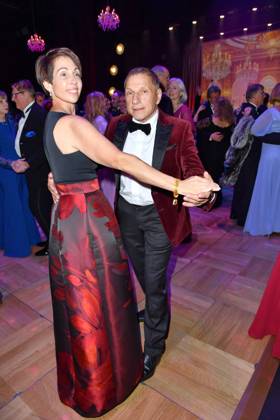 Richy Müller mit Ehefrau Christl Stumhofer beim 30. Leipziger Opernball unter dem Motto ¡Bienvenidos, Andalucia! in der Oper Leipzig am 25.11.2025
