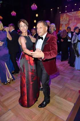 Richy Müller mit Ehefrau Christl Stumhofer beim 30. Leipziger Opernball unter dem Motto ¡Bienvenidos, Andalucia! in der Oper Leipzig am 25.11.2025