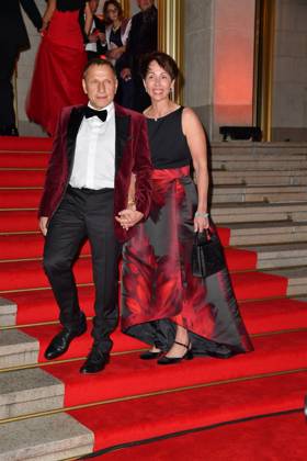 Richy Müller mit Ehefrau Christl Stumhofer beim 30. Leipziger Opernball unter dem Motto ¡Bienvenidos, Andalucia! in der Oper Leipzig am 25.11.2025