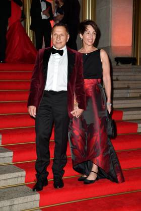 Richy Müller mit Ehefrau Christl Stumhofer beim 30. Leipziger Opernball unter dem Motto ¡Bienvenidos, Andalucia! in der Oper Leipzig am 25.11.2025