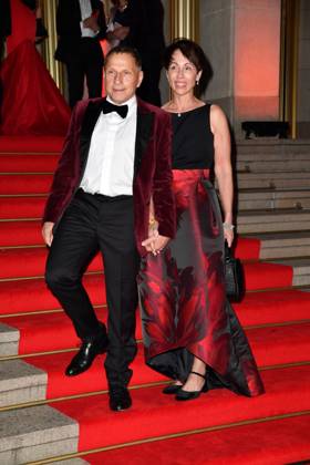 Richy Müller mit Ehefrau Christl Stumhofer beim 30. Leipziger Opernball unter dem Motto ¡Bienvenidos, Andalucia! in der Oper Leipzig am 25.11.2025