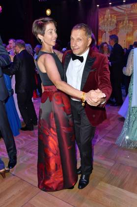 Richy Müller mit Ehefrau Christl Stumhofer beim 30. Leipziger Opernball unter dem Motto ¡Bienvenidos, Andalucia! in der Oper Leipzig am 25.11.2025