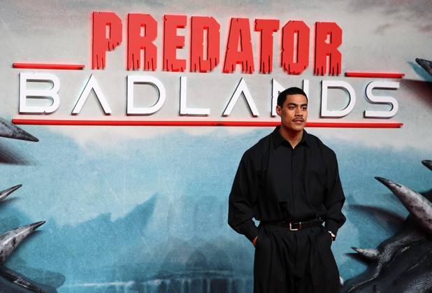 October 27, 2025, London, United Kingdom: Dimitrius Schuster-Koloamatangi attends the UK Special Screening of Predator: Badlands at BFI IMAX. London United Kingdom - ZUMAs197 20251027_aaa_s197_097 Copyright: xFredxDuvalx