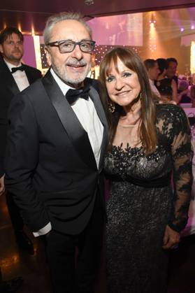 Wolfgang Stumph mit Ehefrau Christine Stumph beim 43. Deutschen SportpresseBall 2025 in der Alten Oper. Frankfurt, 08.11.2025