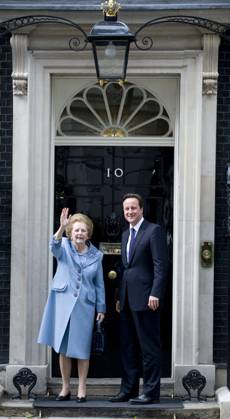 Image Licensed to Parsons Media. 23 11 2025. London, United Kingdom. David Cameron diagnosed with prostate cancer. Former Prime Minister David Cameron has today annoucned in an interview with The Sunday Times that he has been diagnosed with Prostate Cancer. Lord Cameron says the test came following his wife Samantha listening to an interview on the radio which spurred him on to get a test in 2024. British Prime Minister David Cameron with former Prime Minister Baroness Thatcher inside Number 10 Downing Street, Tuesday June 8, 2010.  Copyright: xAndrewxParsonsx xParsonsxMediax PAR-9167-0012