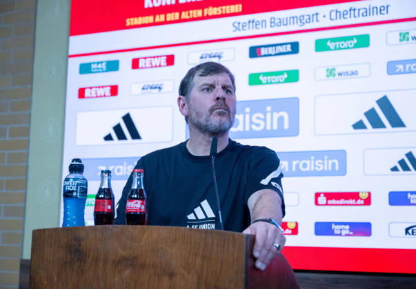 Fußball, Herren, Saison 2025 2026, 1. Bundesliga, 1. FC Union Berlin, Trainer Steffen Baumgart (1. FC Union Berlin), 11.12. 2025, Copyright: xMatthiasxKochx