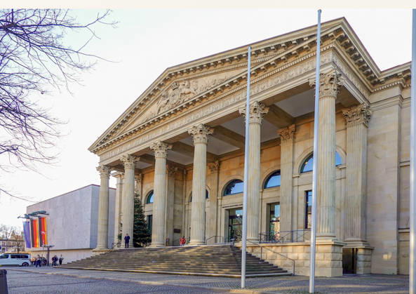 Niedersächsischer Landtag in Hannover - gesehen am 16.12.2025