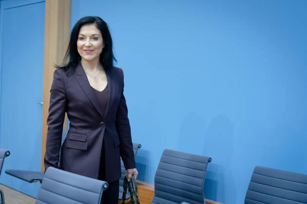 Bundespressekonferenz, Vorstellung, Jahreswirtschaftsbericht Bundespressekonferenz, Vorstellung, Jahreswirtschaftsbericht, 2026, Bundesregierung, Bundesministerin für Wirtschaft und Energie, Katherina Reiche Berlin Berlin GER