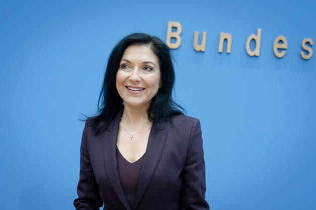 Bundespressekonferenz, Vorstellung, Jahreswirtschaftsbericht Bundespressekonferenz, Vorstellung, Jahreswirtschaftsbericht, 2026, Bundesregierung, Bundesministerin für Wirtschaft und Energie, Katherina Reiche Berlin Berlin GER