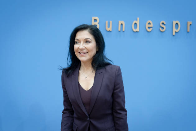 Bundespressekonferenz, Vorstellung, Jahreswirtschaftsbericht Bundespressekonferenz, Vorstellung, Jahreswirtschaftsbericht, 2026, Bundesregierung, Bundesministerin für Wirtschaft und Energie, Katherina Reiche Berlin Berlin GER