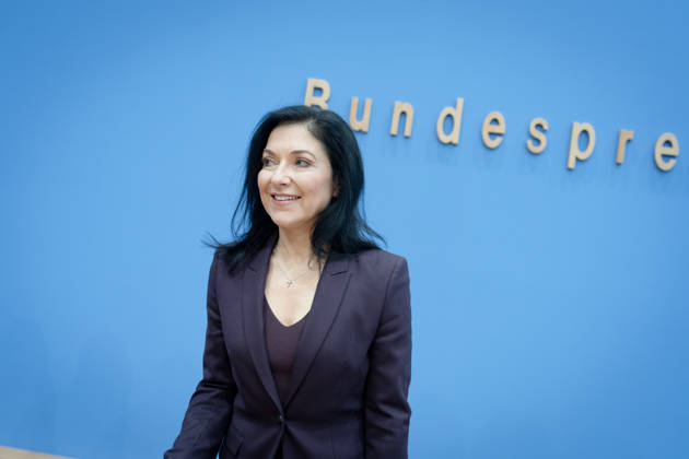 Bundespressekonferenz, Vorstellung, Jahreswirtschaftsbericht Bundespressekonferenz, Vorstellung, Jahreswirtschaftsbericht, 2026, Bundesregierung, Bundesministerin für Wirtschaft und Energie, Katherina Reiche Berlin Berlin GER