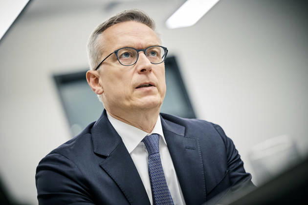Dr. Karsten Wildberger, Bundesminister fuer Digitales und Staatsmodernisierung ,aufgenommen im Rahmen eines Interviews in Berlin, 03.11.2025. Berlin Deutschland Copyright: xSebastianxRaux