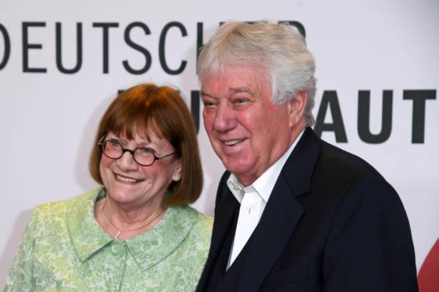 Rolf Zuckowski mit Ehefrau Monika Zuckowski beim 17. DEUTSCHEN MUSIKAUTOR*INNENPREIS im The Ritz-Carlton in Berlin am 26.02.2026