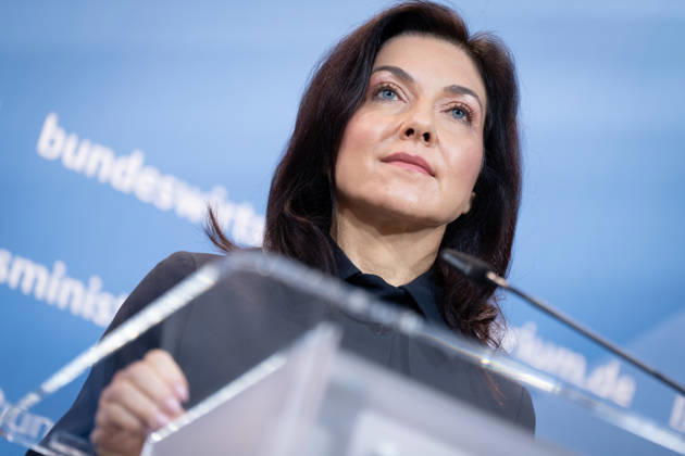 Katherina Reiche, Bundesministerin für Wirtschaft und Energie, BMWE Spitzengespräch Bündnis Zukunft, Katherina Reiche, Bundesministerin für Wirtschaft und Energie, BMWE, Berlin, Pressestatement Berlin Berlin GER