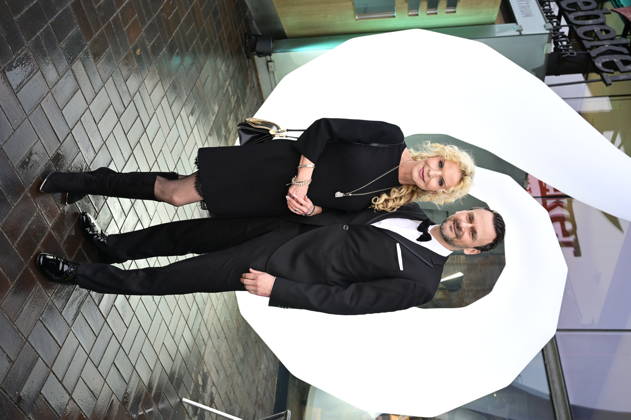 Victoria Herrmann mit Ehemann David Böthig bei der 9. Windflüchter Charity Gala 2026 zu Gunsten der Stiftung Betroffen˜ im Störtebeker Brauquartier. Stralsund, 28.03.2026 Copyright: xMatthiasxWehnertx