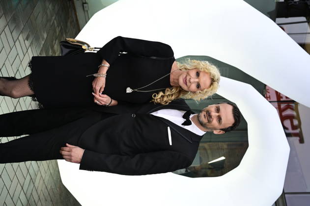 Victoria Herrmann mit Ehemann David Böthig bei der 9. Windflüchter Charity Gala 2026 zu Gunsten der Stiftung Betroffen˜ im Störtebeker Brauquartier. Stralsund, 28.03.2026 Copyright: xMatthiasxWehnertx